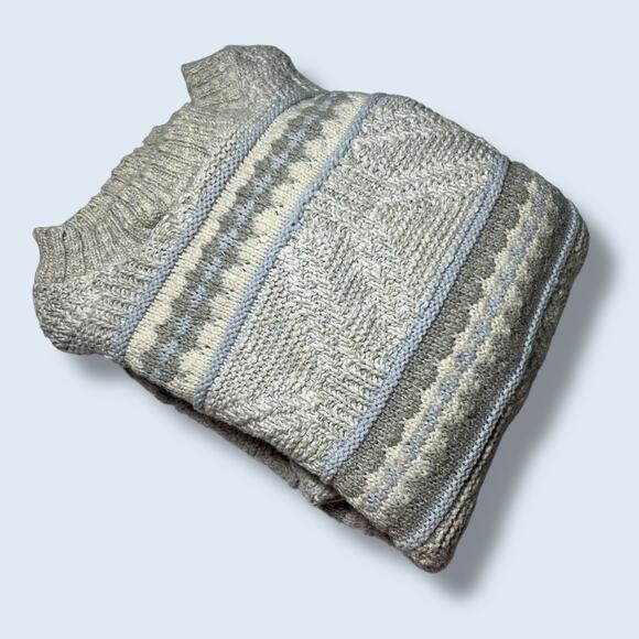 Vintage 80s Bloomingdales Mens Size Small Retro Cotton Pullover Sweater Grandpa - Picture 9 of 9